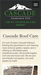 Mobile Screenshot of cascaderestores.com